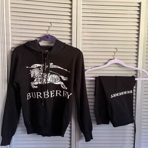 Gray Hoodie and Joggers Set